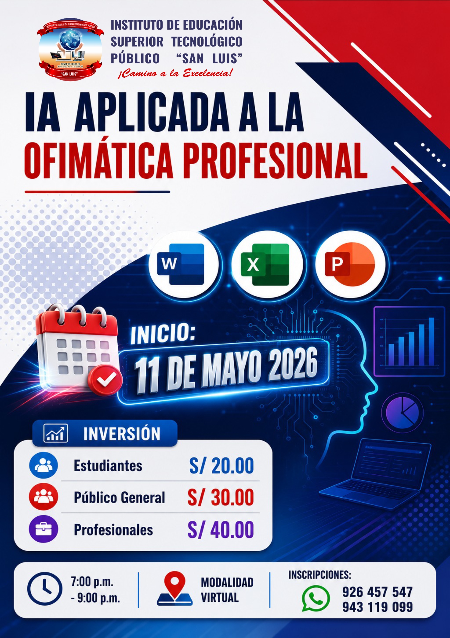 𝐓𝐚𝐥𝐥𝐞𝐫 𝐝𝐞 𝐈𝐀 𝐀𝐩𝐥𝐢𝐜𝐚𝐝𝐚 𝐚 𝐥𝐚 𝐎𝐟𝐢𝐦𝐚́𝐭𝐢𝐜𝐚 𝐏𝐫𝐨𝐟𝐞𝐬𝐢𝐨𝐧𝐚𝐥